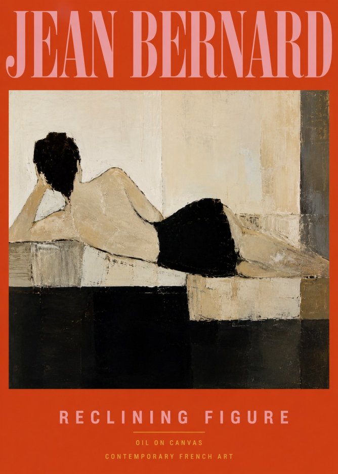 Jean Bernard Study of a Horse VIII No4 - Plakat