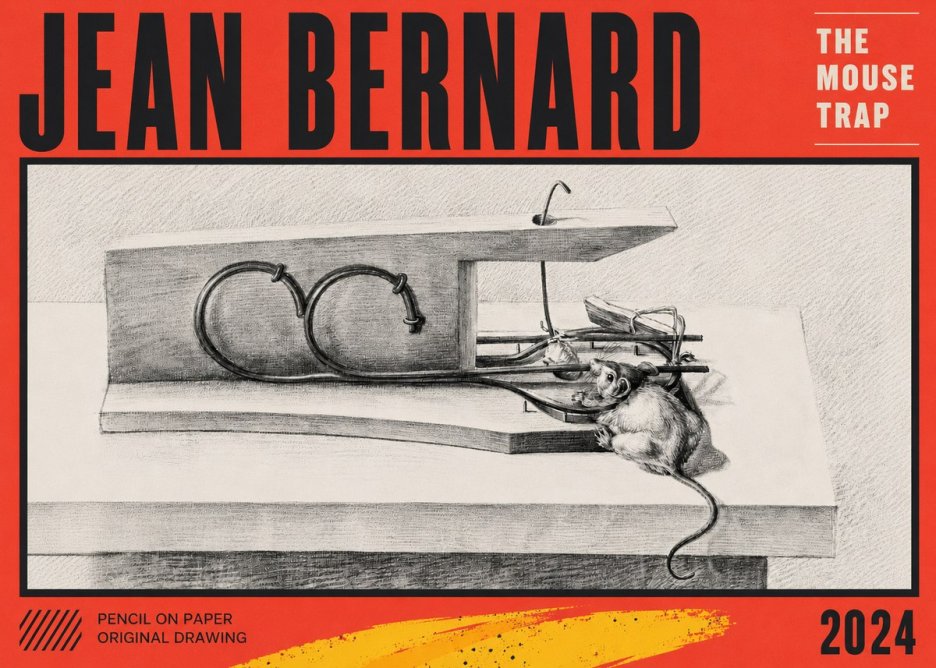 Jean Bernard The Ingenuity of Survival No5 - Plakat