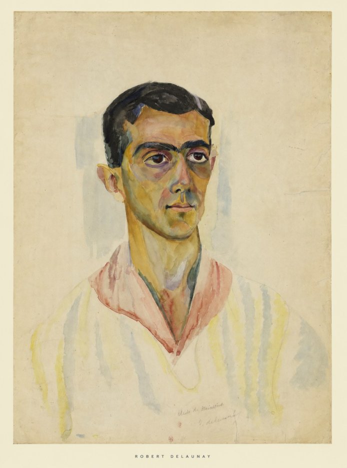 Robert Delaunay Portrait De Léonide Massine No6 - Plakat