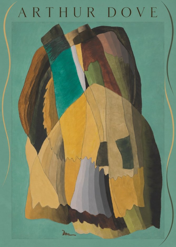 Arthur Dove Abstract Composition No6 - Plakat