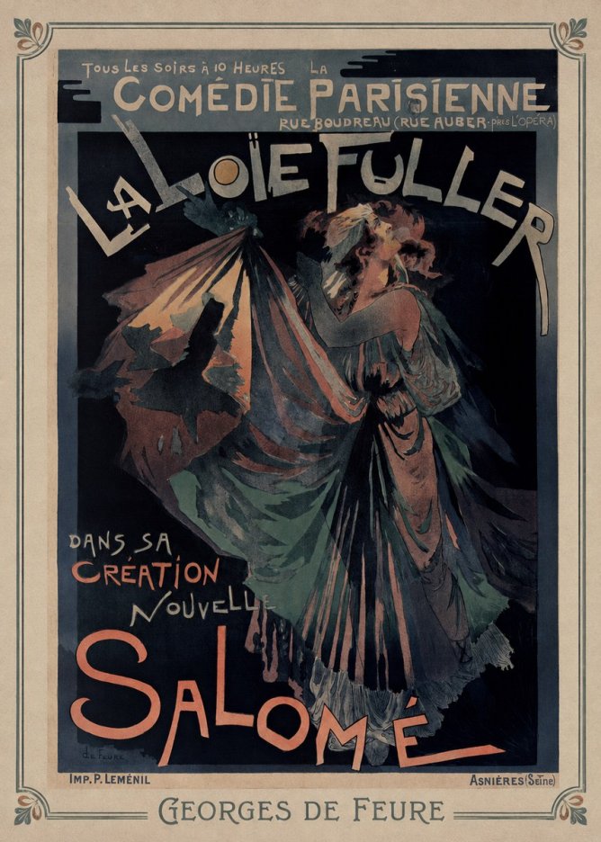 Georges de Feure Salomé I No1 - Plakat