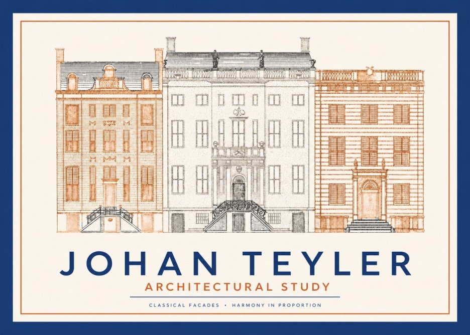 Johan Teyler Architectural Study I No2 - Plakat