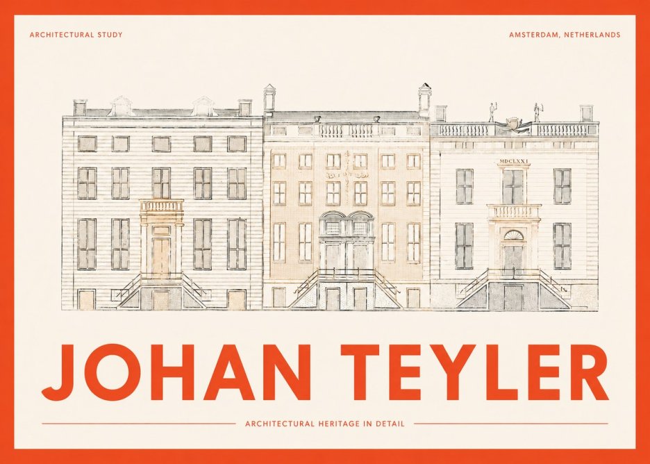 Johan Teyler Architectural Study II No2 - Plakat
