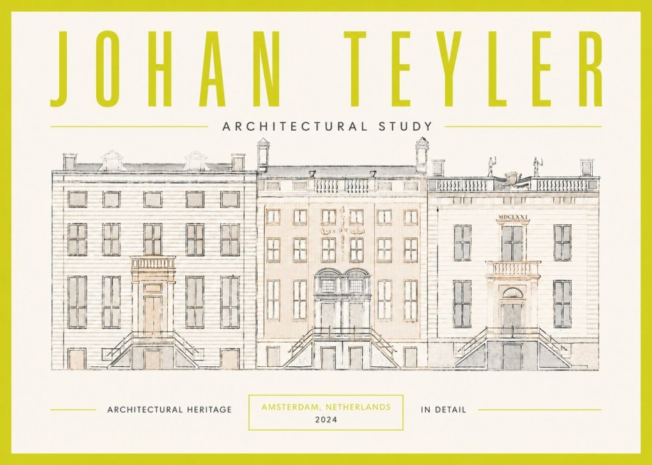Johan Teyler Architectural Study II No6 - Plakat