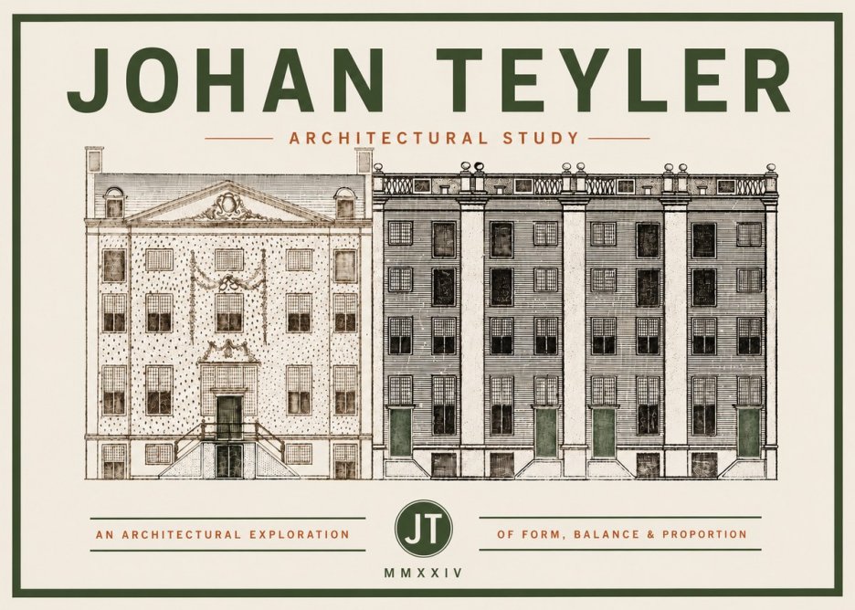 Johan Teyler Architectural Study IV No4 - Plakat