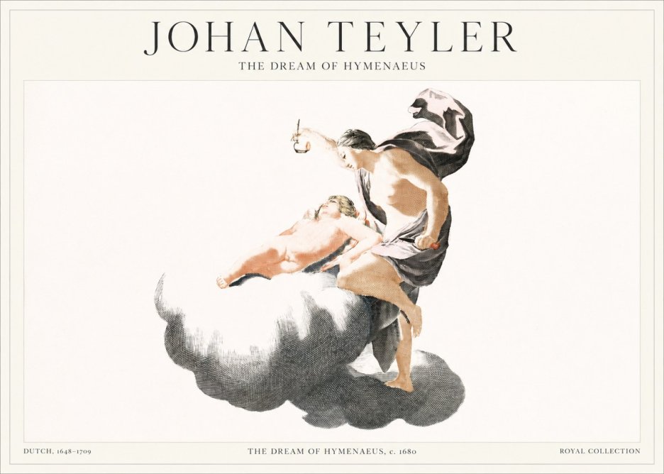 Johan Teyler The Dream of Hymenaeus No1 - Plakat