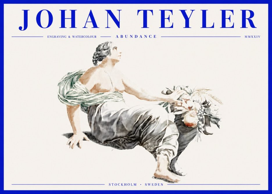 Johan Teyler Abundance No4 - Plakat