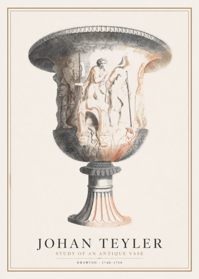 Johan Teyler Classical Urn No2 - Plakat