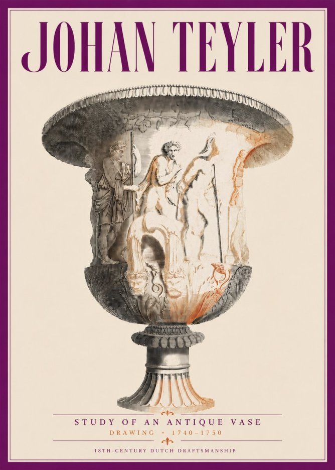 Johan Teyler Classical Urn No6 - Plakat
