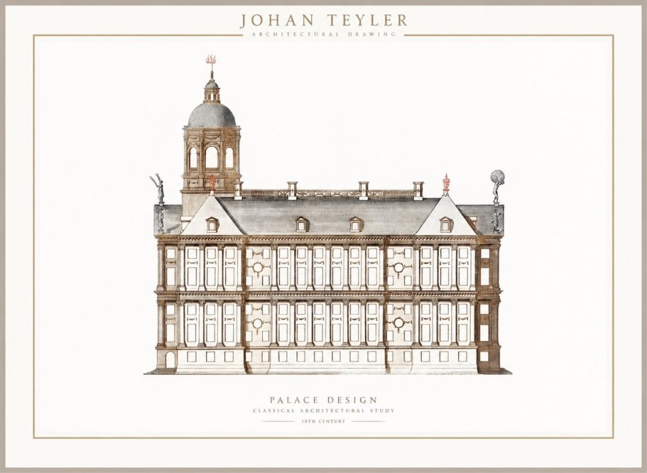 Johan Teyler Palace Design No1 - Plakat