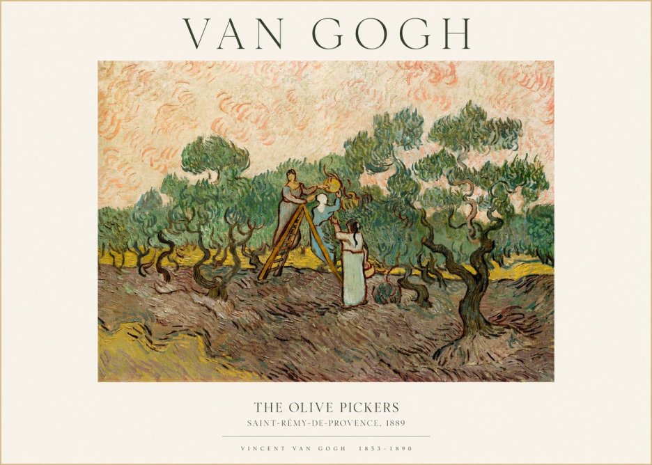 Van Gogh The Olive Pickers I No1 - Plakat