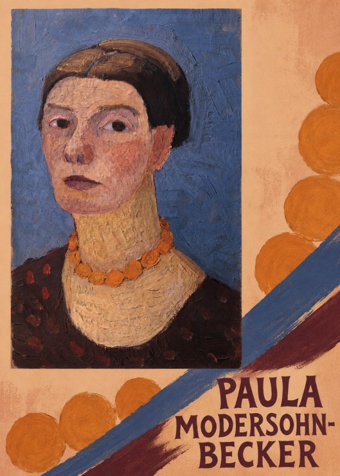 Paula Modersohn-Becker Self-portrait No6 - Plakat