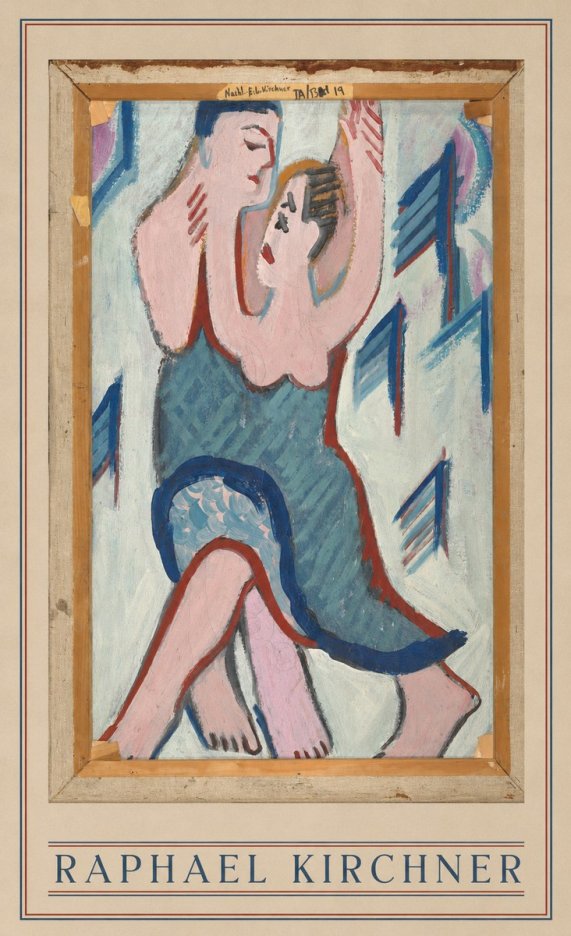 Raphael Kirchner The Dancers No5 - Plakat