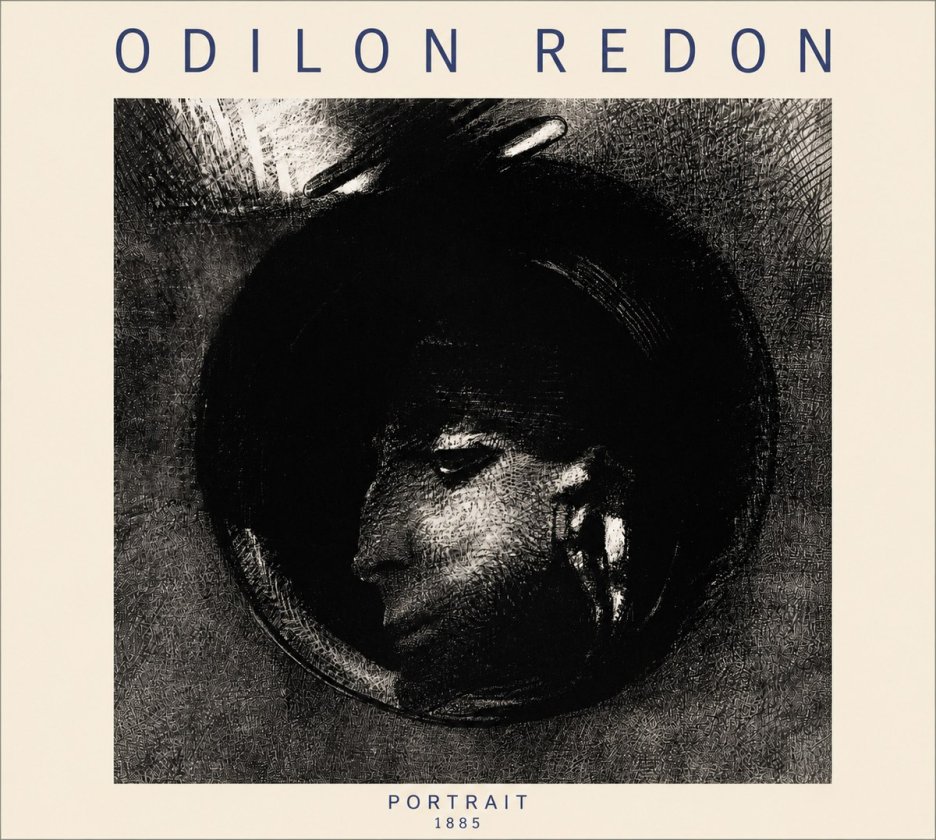 Odilon Redon Portrait No4 - Plakat