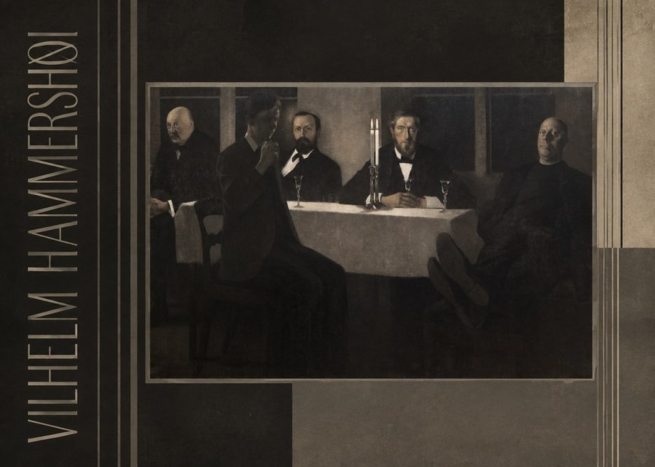 Vilhelm Hammershøi Five Portraits II No2 - Plakat