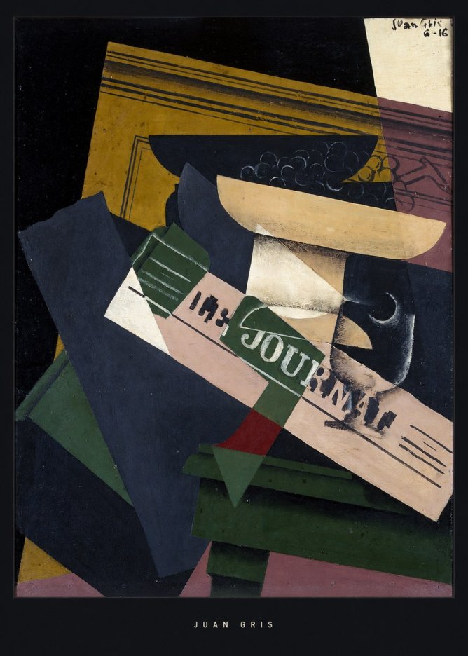 Juan Gris Journal No6 - Plakat