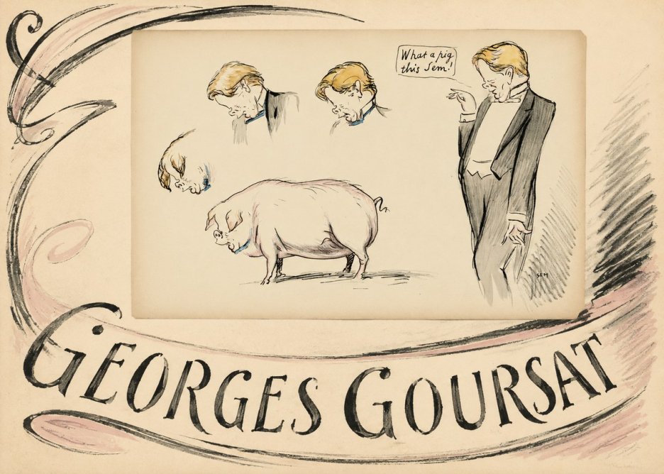 Georges Goursat Georges Goursat I No3 - Plakat