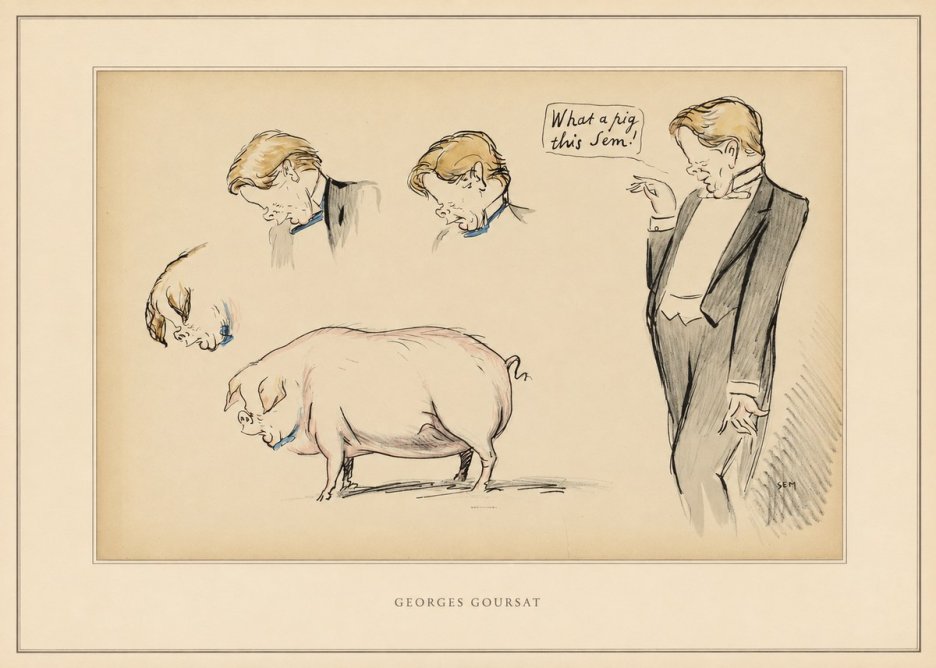 Georges Goursat Georges Goursat I No4 - Plakat