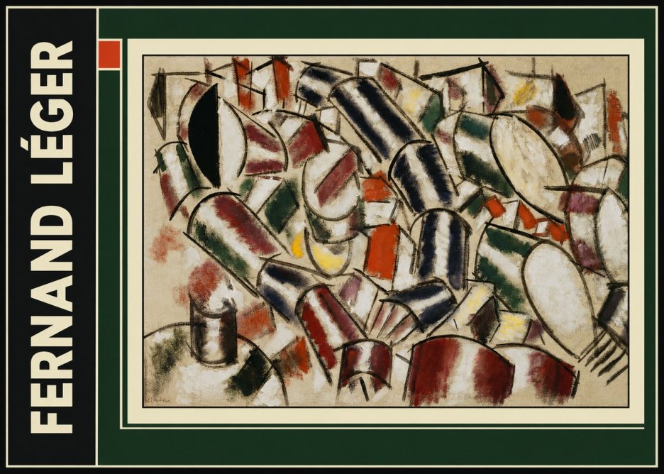 Fernand Léger Contraste De Formes No4 - Plakat