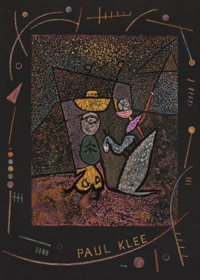Paul Klee Man, Beast and Plant No4 - Plakat