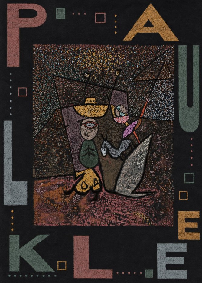 Paul Klee Man, Beast and Plant No5 - Plakat