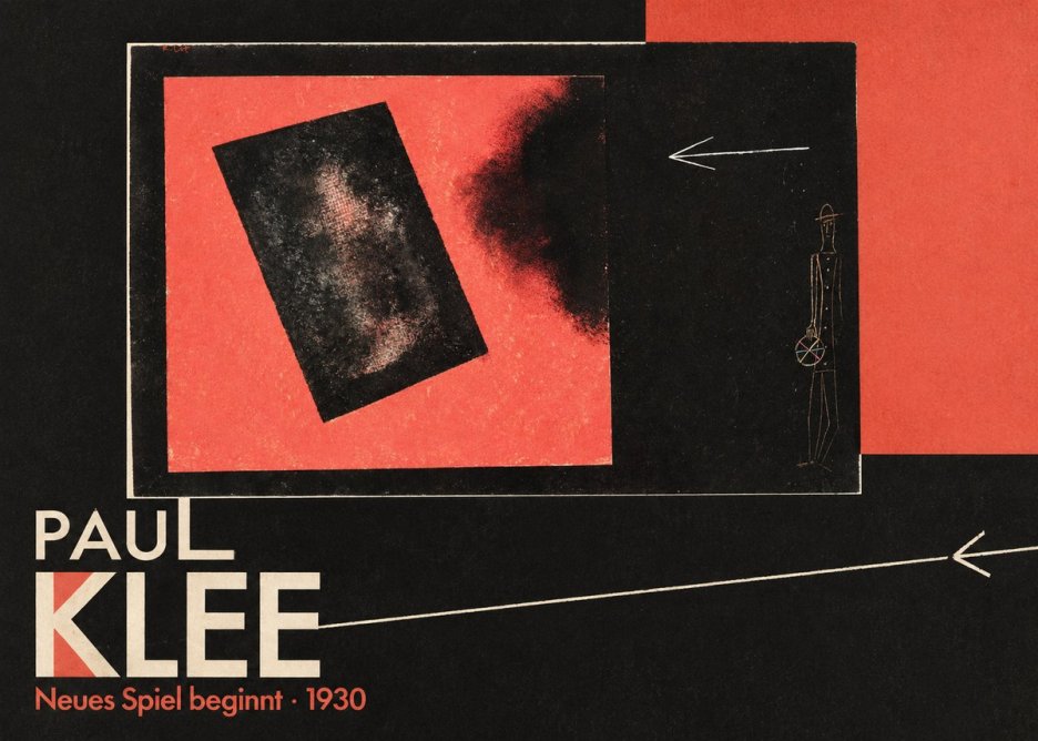 Paul Klee Neues Spiel Beginnt No6 - Plakat