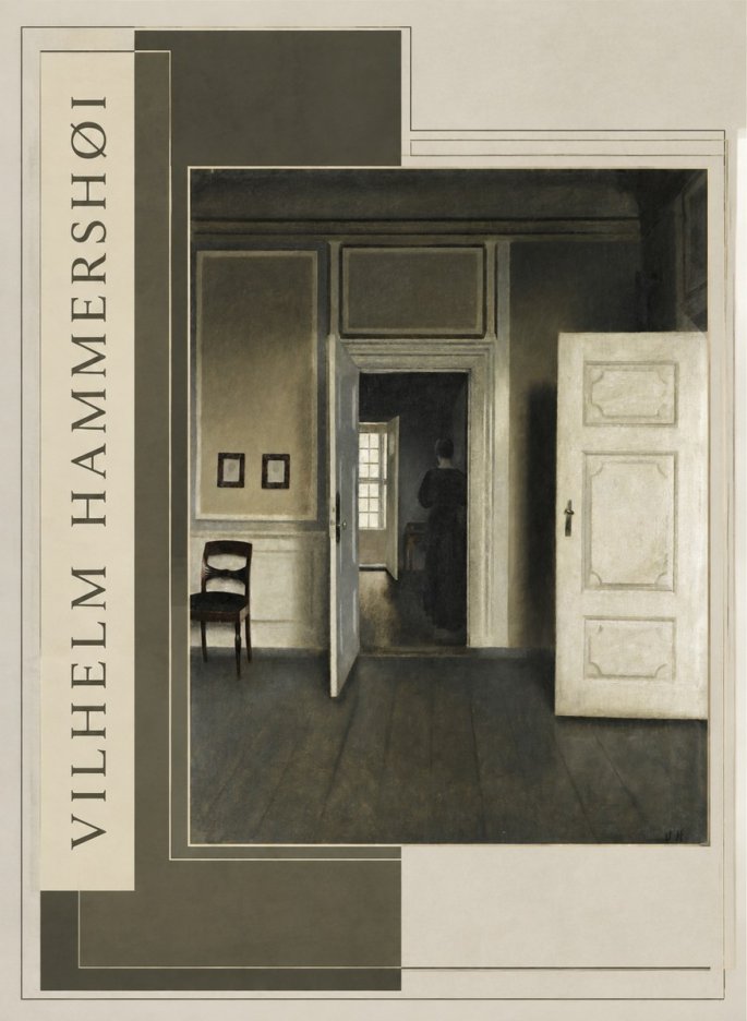 Vilhelm Hammershøi Interior, Strandgade 30 I No2 - Plakat