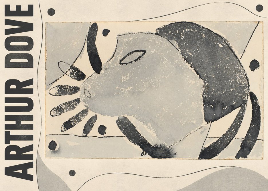 Arthur Dove Head No2 - Plakat