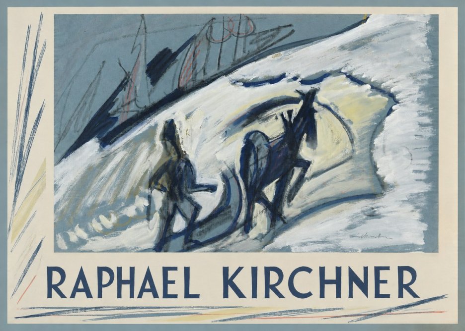 Raphael Kirchner Winter Sleigh Ride No1 - Plakat