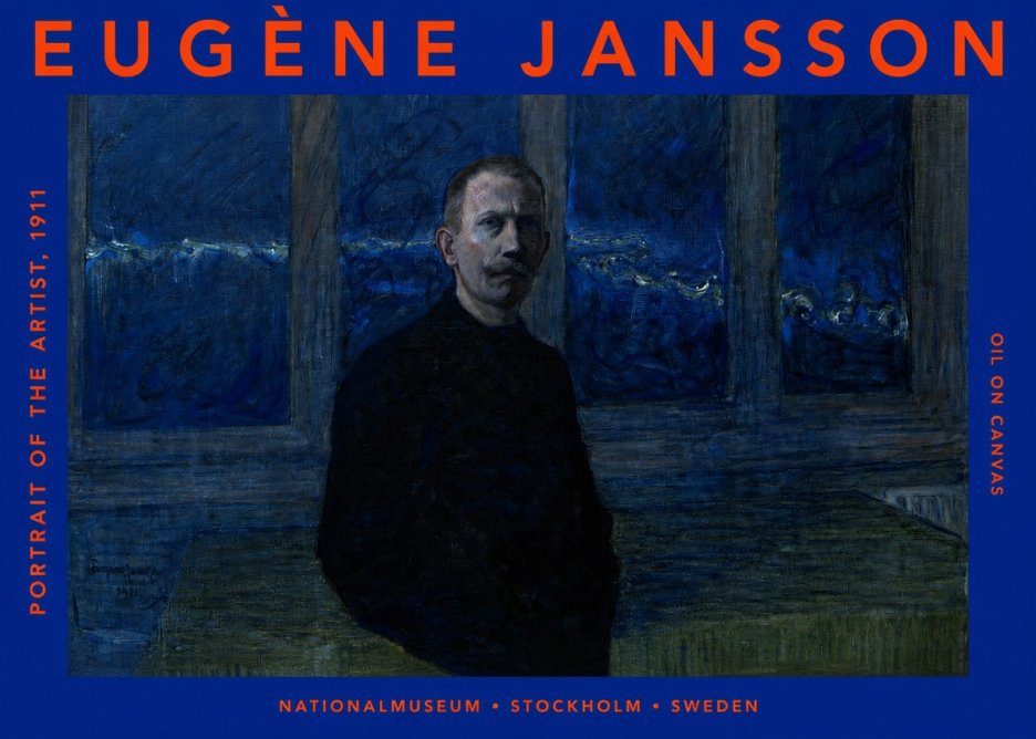 Eugène Jansson Portrait of the Artist, 1911 No2 - Plakat