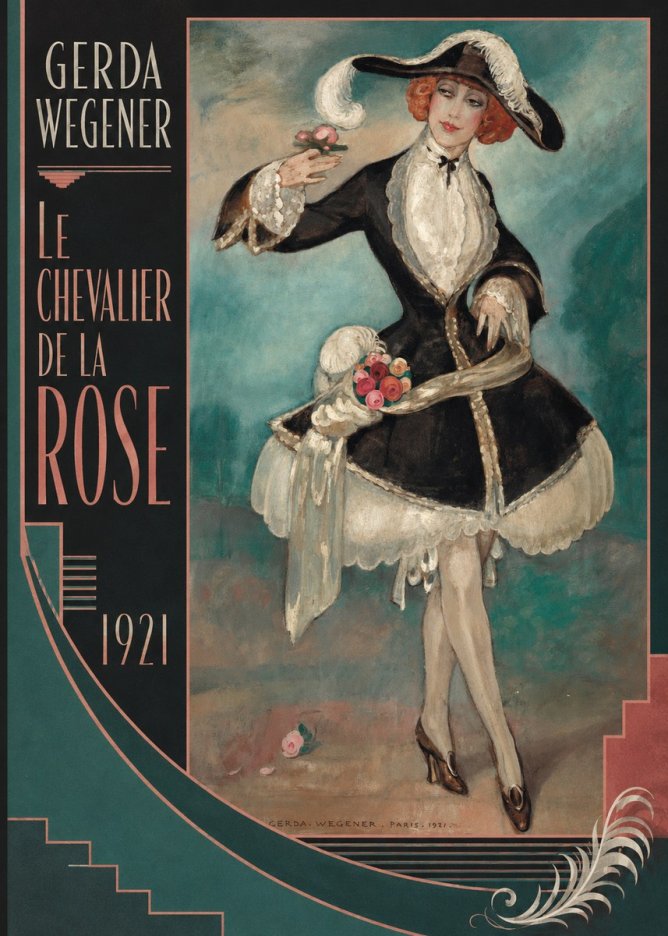 Gerda Wegener Le Chevalier De La Rose No3 - Plakat