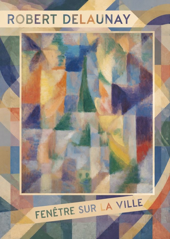 Robert Delaunay Fenêtre Sur La Ville No6 - Plakat