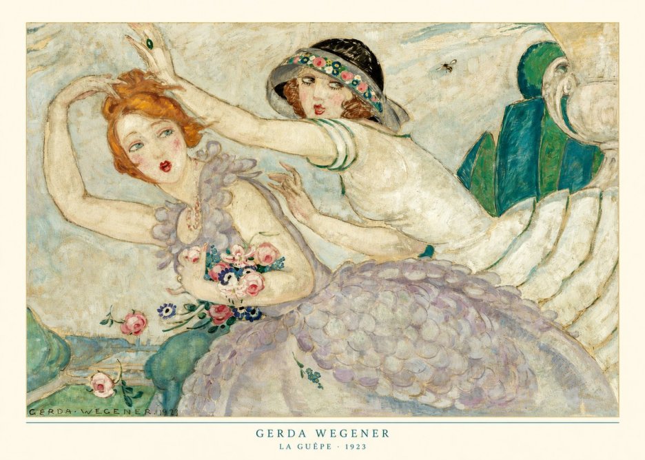 Gerda Wegener La Guêpe No6 - Plakat