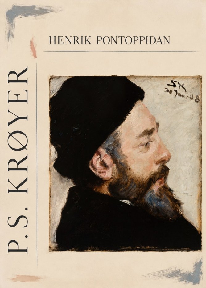 P.S. Krøyer Henrik Pontoppidan No4 - Plakat