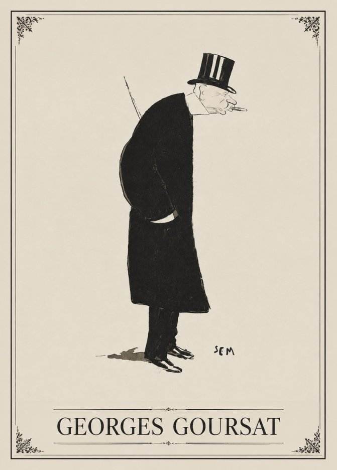 Georges Goursat Georges Goursat II No1 - Plakat