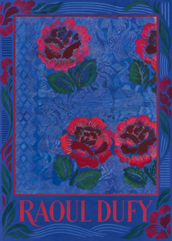 Raoul Dufy Roses No1 - Plakat
