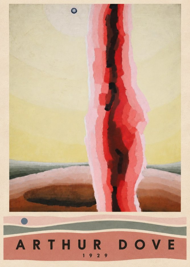 Arthur Dove Gale No4 - Plakat