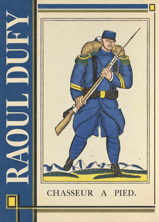 Raoul Dufy Chasseur a Pied. No2 - Plakat
