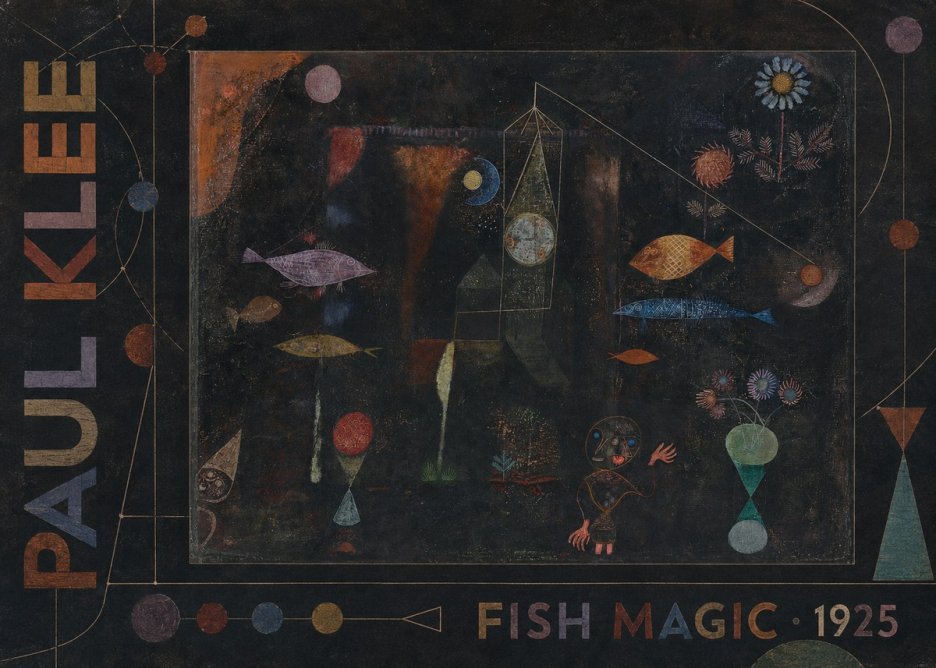 Paul Klee Fish Magic I No6 - Plakat