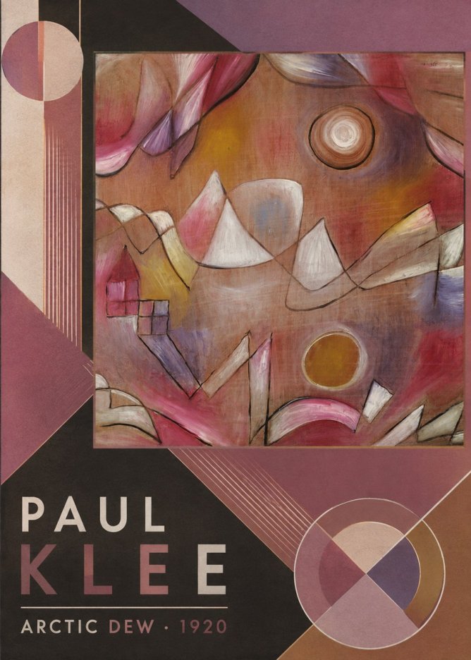 Paul Klee Arctic Dew No2 - Plakat