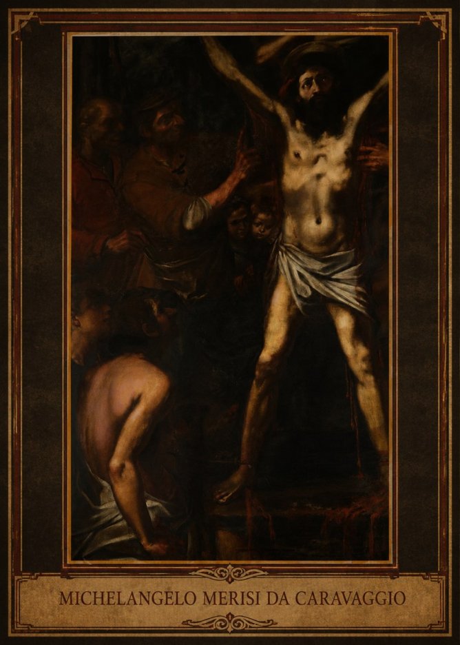 Michelangelo Merisi da Caravaggio The Crucifixion of Saint Peter III No2 - Plakat