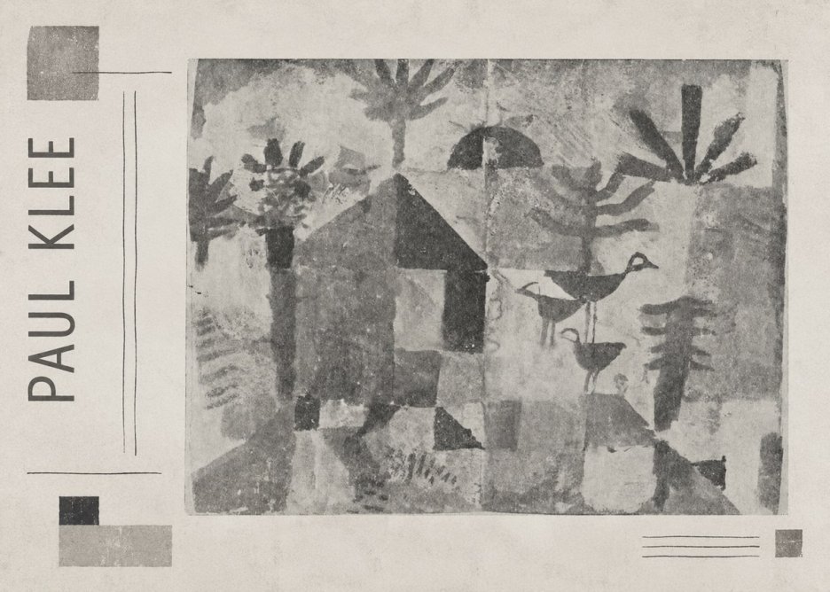 Paul Klee The Niesen No2 - Plakat