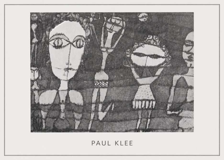 Paul Klee Specter of a Genius No5 - Plakat