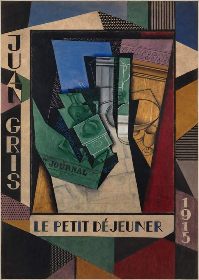 Juan Gris Le Petit Déjeuner No2 - Plakat