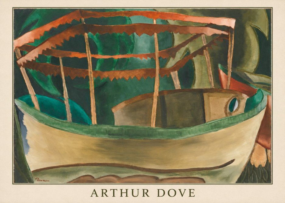 Arthur Dove Ferry Boat No4 - Plakat