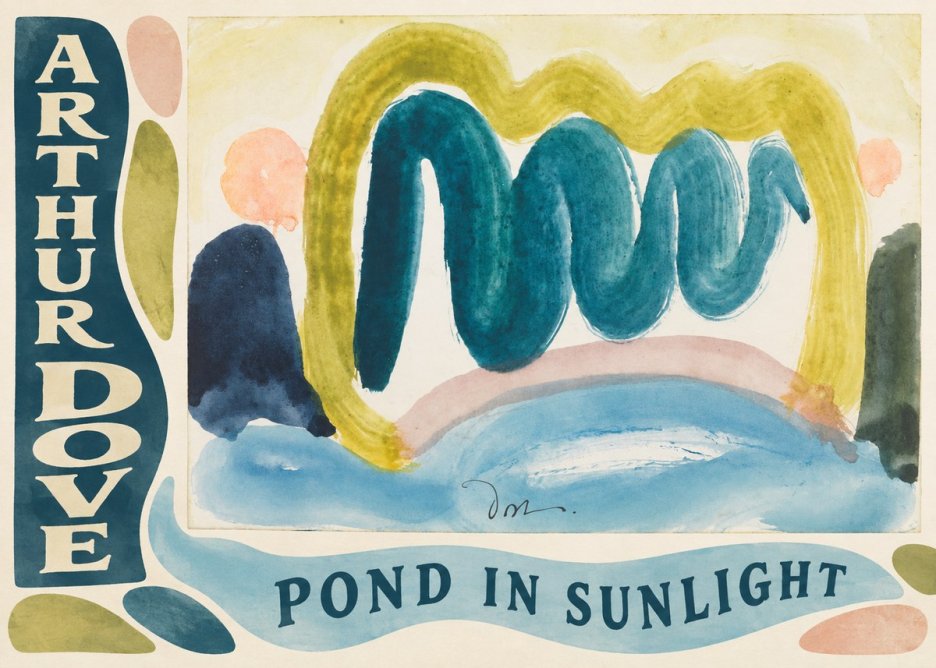 Arthur Dove Pond in Sunlight No2 - Plakat