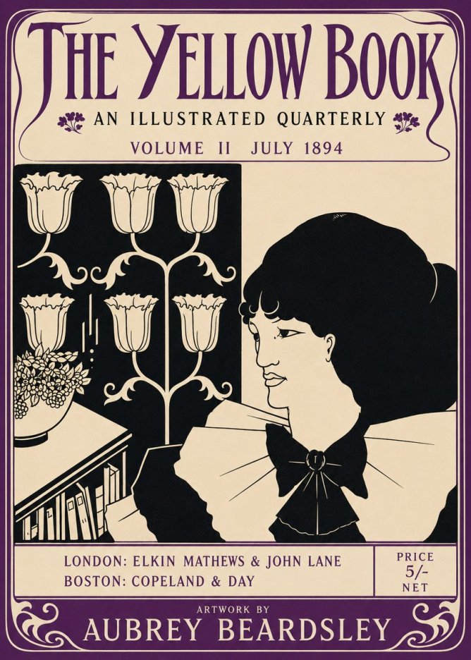 Aubrey Beardsley The Yellow Book - Volume Ii July 1894 No3 - Plakat