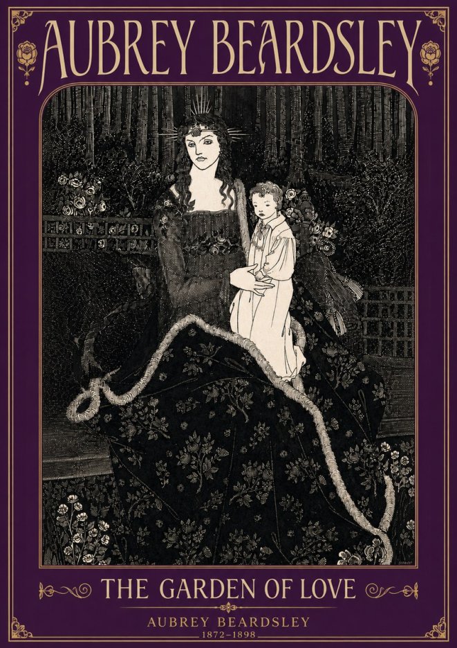 Aubrey Beardsley The Garden of Love No5 - Plakat