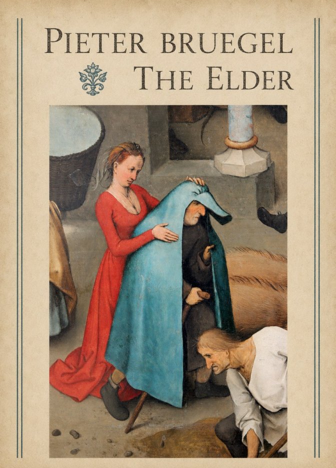Pieter Bruegel The Blind Leading the Blind II No6 - Plakat