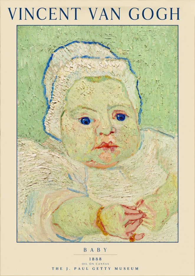 Van Gogh Baby No3 - Plakat